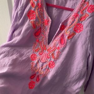 Lilly Pulitzer Linen Top